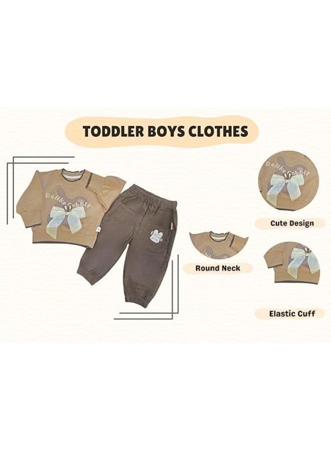 MINIIMODZ : MINII MODZ Cute Bunny Boys Set - Kids Partywear, Casual & Festival Dress for Boys - Image 3